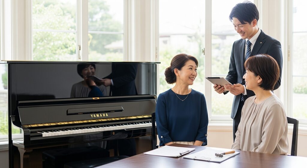 ピアノの買取屋さんの買取価格相場｜ヤマハ/カワイ/電子ピアノ別の目安と高く売るコツ
