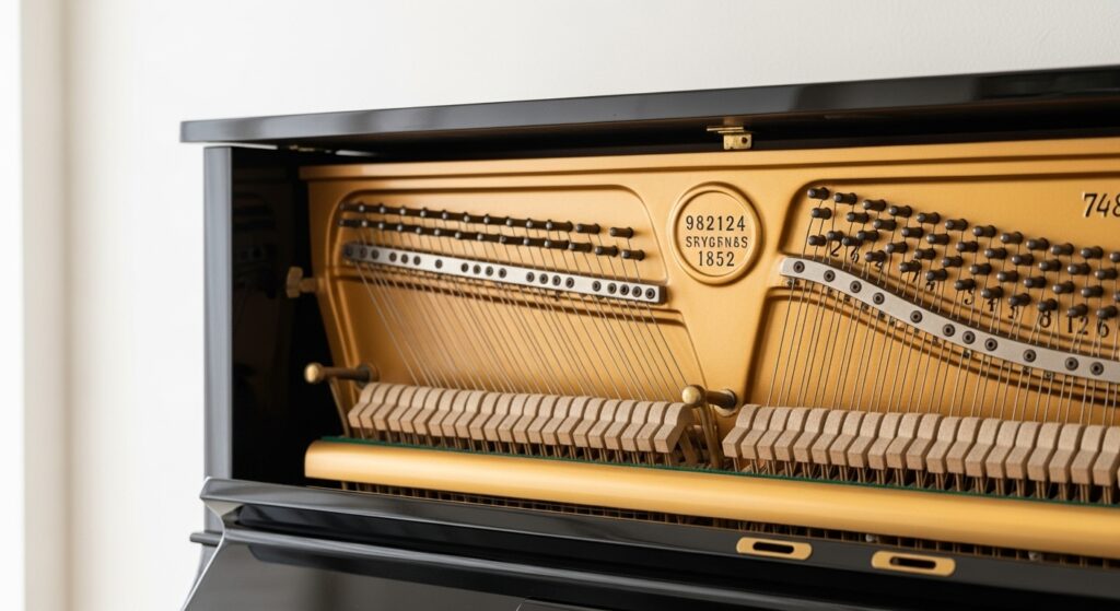 ピアノ査定基準② 年式・製造番号(実は“古い=低評価”ではない)