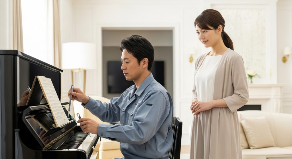 ピアノ査定が「無料」になる仕組みと注意点