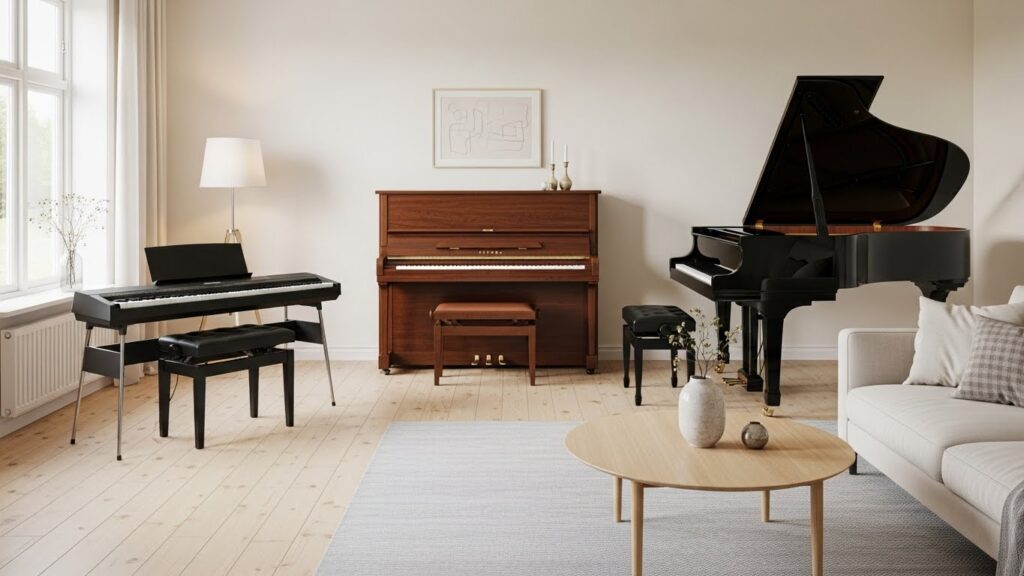 ピアノの種類別：具体的な回収費用一覧