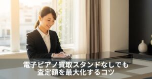 電子ピアノ買取スタンドなしでも査定額を最大化するコツ