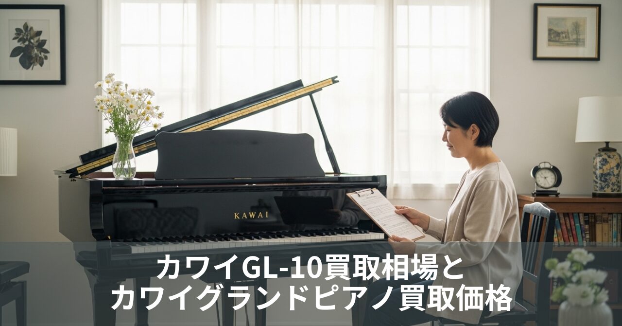 カワイGL-10買取相場とカワイグランドピアノ買取価格