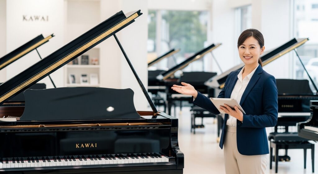 カワイグランドピアノ買取価格目安
