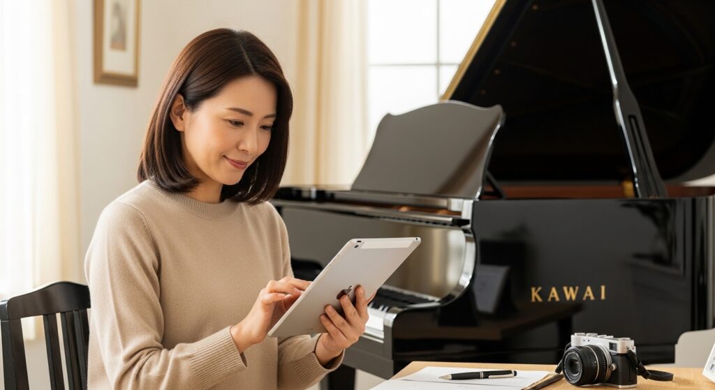カワイピアノ買取相場の見方