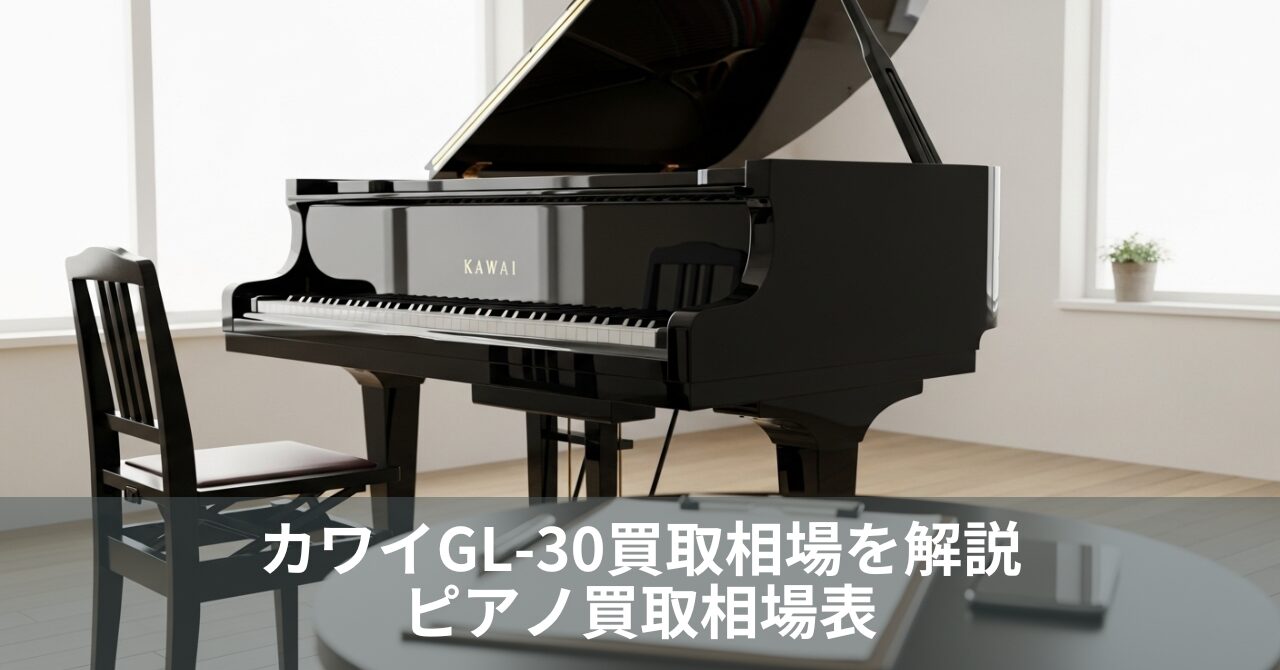 カワイGL-30買取相場を解説|ピアノ買取相場表