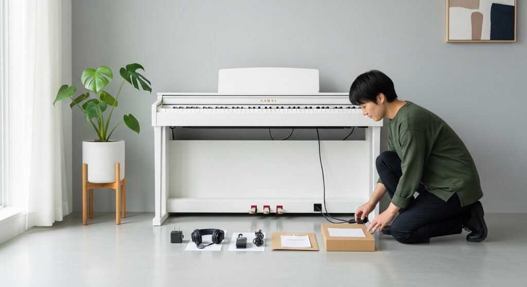 カワイ電子ピアノ買取の注意