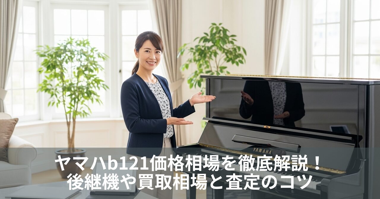 ヤマハb121価格相場を徹底解説！後継機や買取相場と査定のコツ