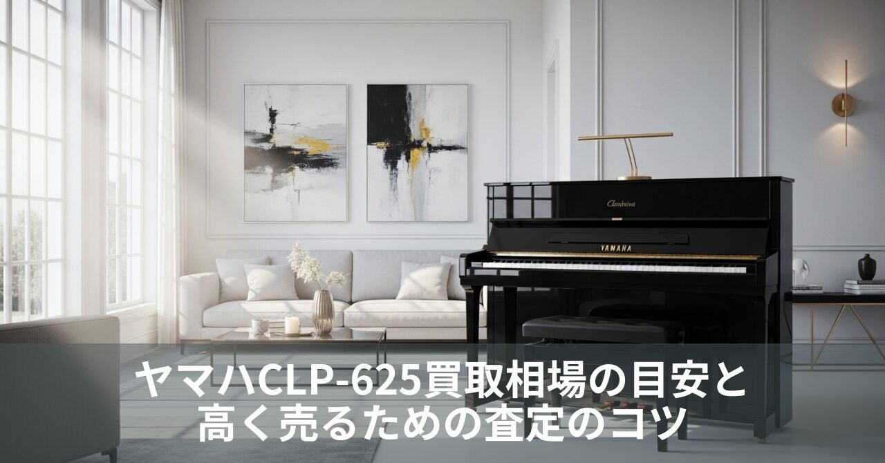 ヤマハCLP-625買取相場の目安と高く売るための査定のコツ