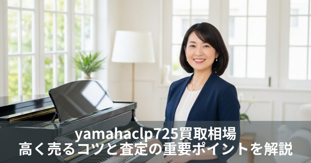 yamahaclp725買取相場｜高く売るコツと査定の重要ポイントを解説