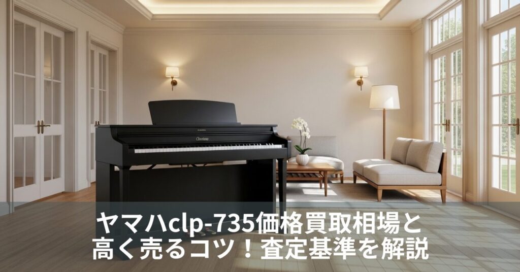 ヤマハclp-735価格買取相場と高く売るコツ！査定基準を解説