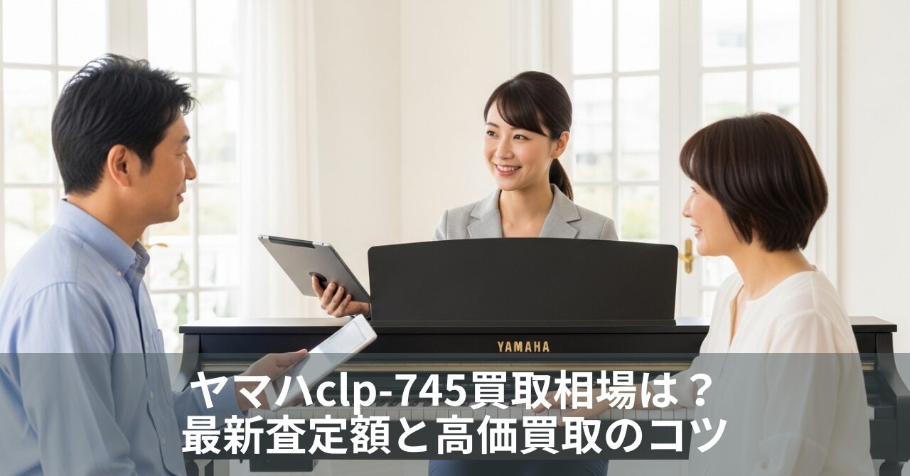 ヤマハclp-745買取相場は？最新査定額と高価買取のコツ