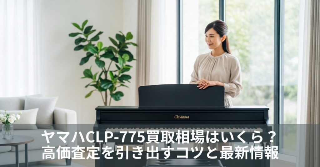ヤマハCLP-775買取相場はいくら？高価査定を引き出すコツと最新情報