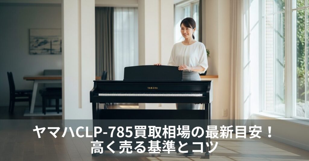 ヤマハCLP-785買取相場の最新目安！高く売る基準とコツ