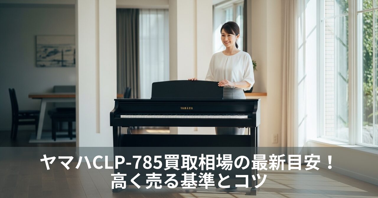 ヤマハCLP-785買取相場の最新目安！高く売る基準とコツ