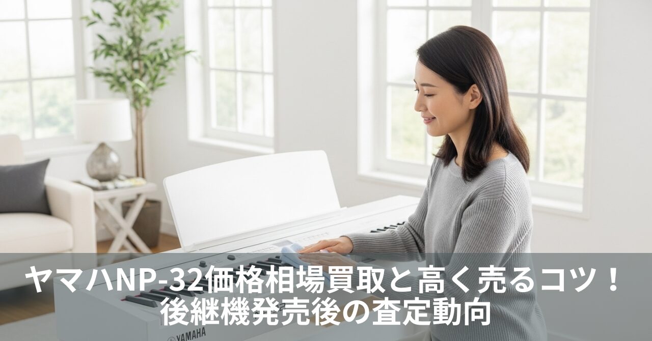 ヤマハNP-32価格相場買取と高く売るコツ！後継機発売後の査定動向