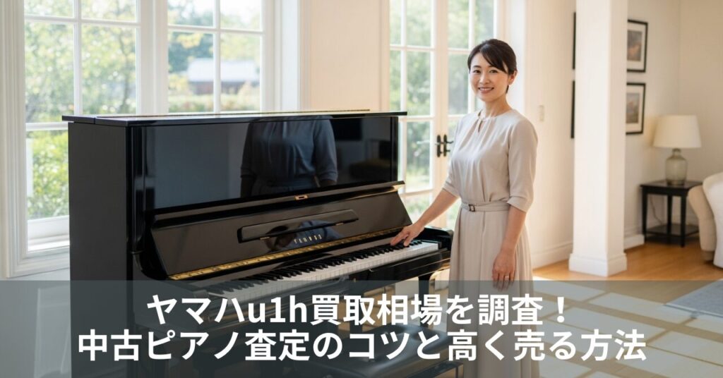 ヤマハu1h買取相場を調査！中古ピアノ査定のコツと高く売る方法