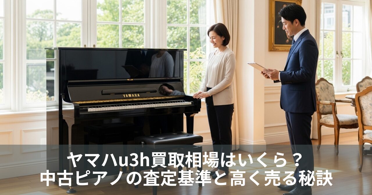 ヤマハu3h買取相場はいくら？中古ピアノの査定基準と高く売る秘訣