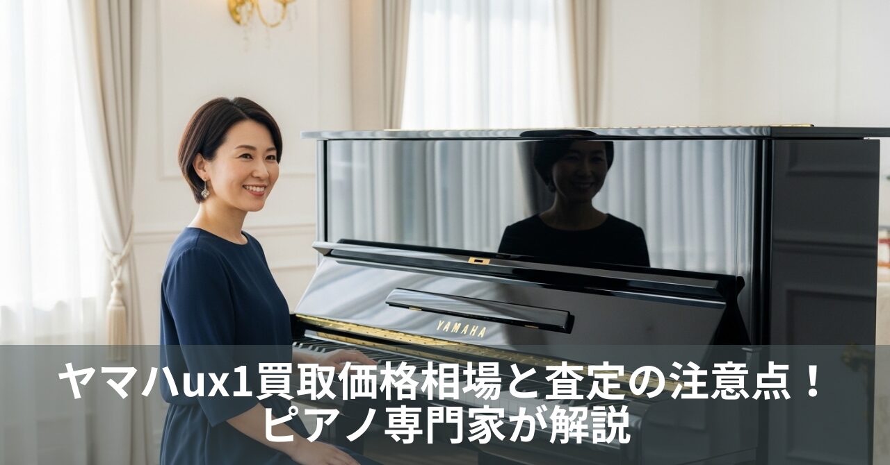 ヤマハux1買取価格相場と査定の注意点！ピアノ専門家が解説