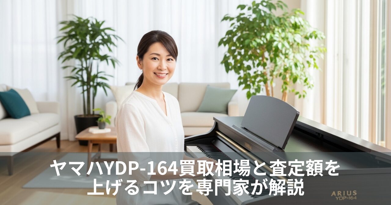 ヤマハYDP-164買取相場と査定額を上げるコツを専門家が解説