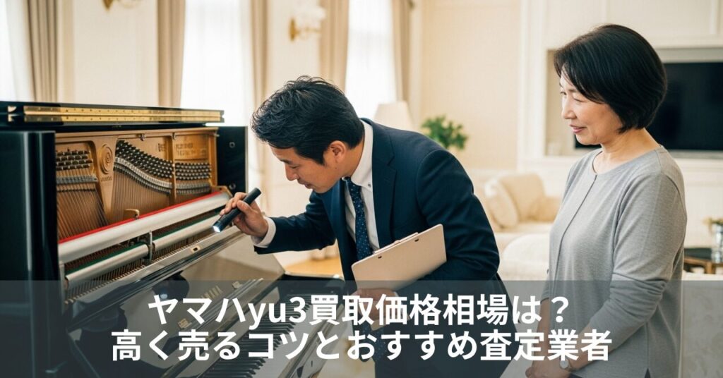 ヤマハyu3買取価格相場は？高く売るコツとおすすめ査定業者