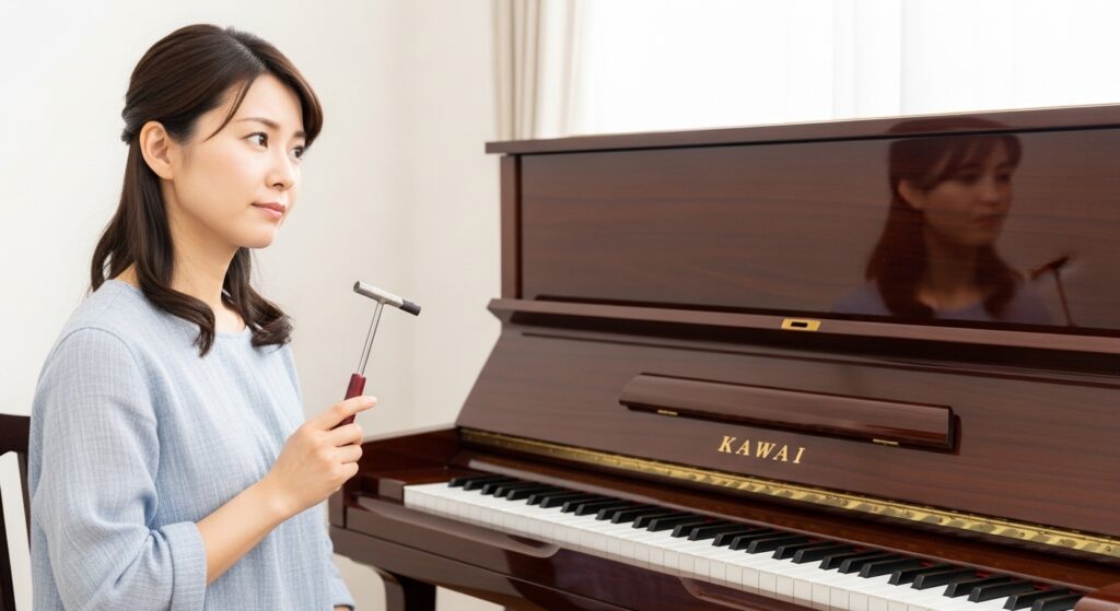 アップライトピアノ調律自分での限界