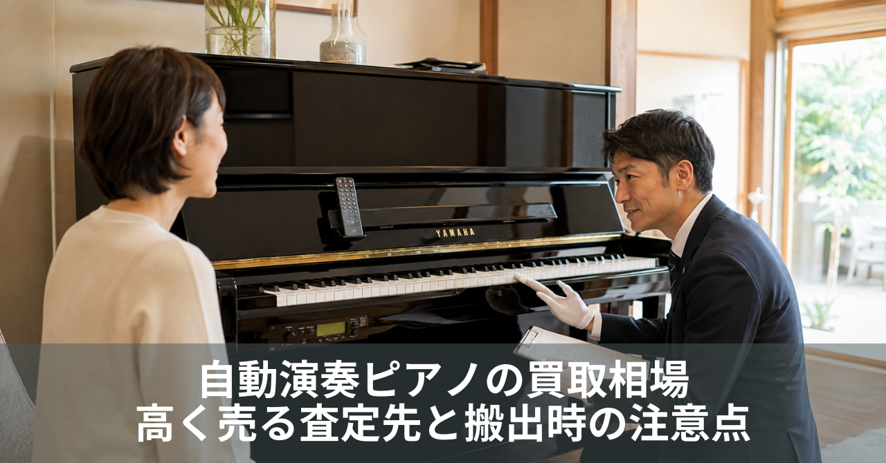 自動演奏ピアノの買取相場