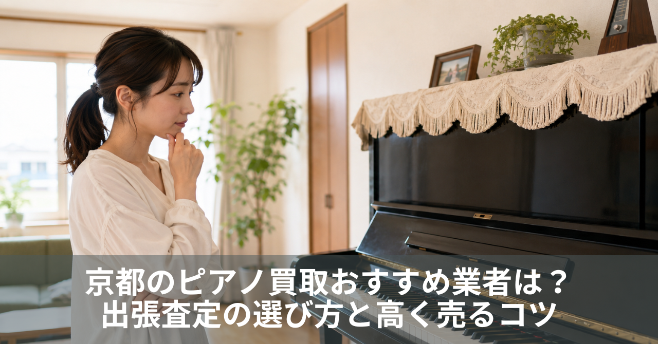 京都のピアノ買取おすすめ業者は？